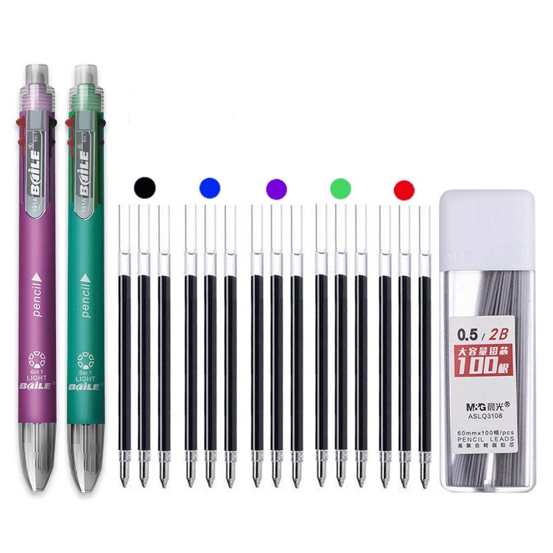 Staedtler Pencil Lumocolor - 色とりどりのボールペンセット,5色の格納式ボールペン,多機能ペン,文房具