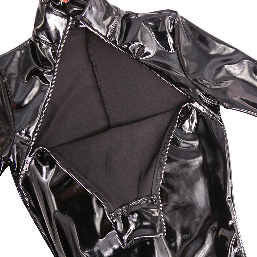 女性のための光沢のあるアクリルのボディスーツ,セクシーな合成 - Sewing Latex のレビューと価格