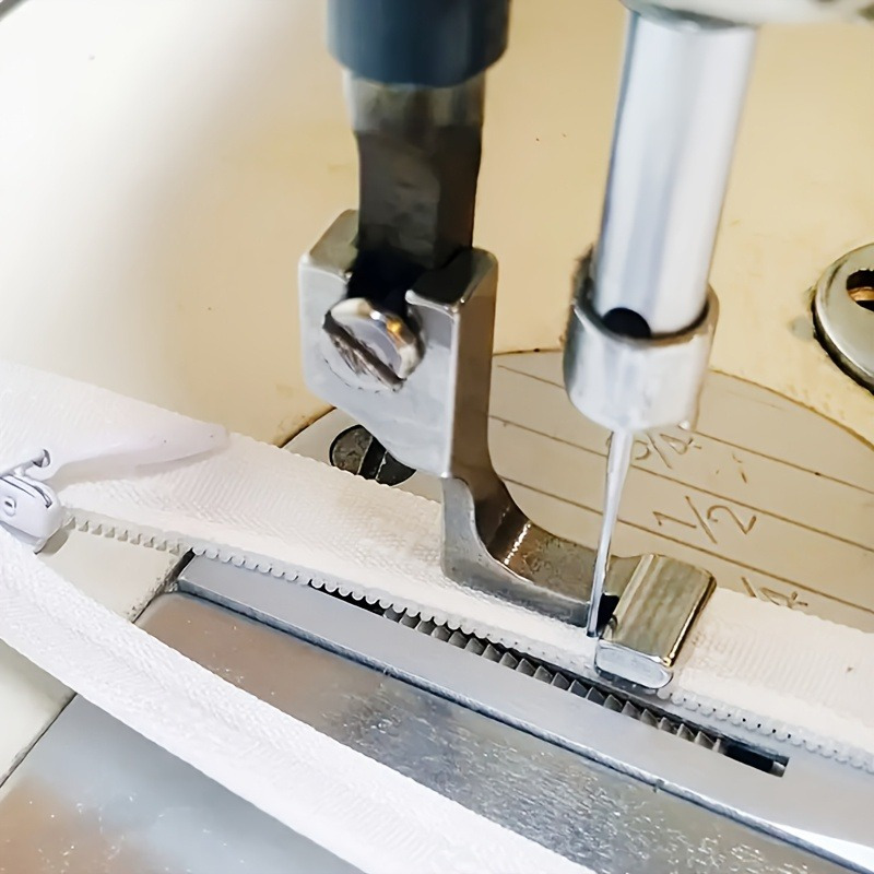 工業用スチール製T168ミシン押さえ金具、片面ジッパー押さえ - Textile Sewing Machine のレビューと価格
