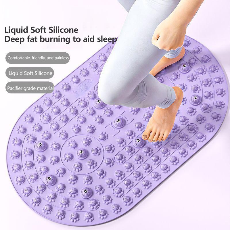 指圧リフレクソロジーウォーキングフットマッサージマット、滑り - Gripper Foot Walking のレビューと価格